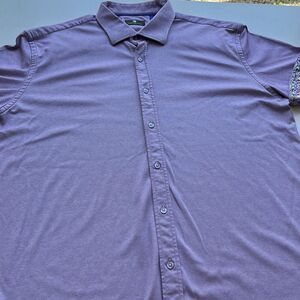 David Jones Boutique Short Sleeve Button Front Tagged Mens XXL Fits XL